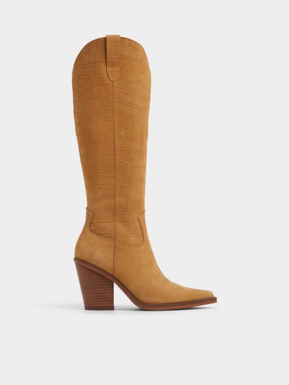 WHITE Aldo Nevada Western Over the Knee Boot **No longer sold